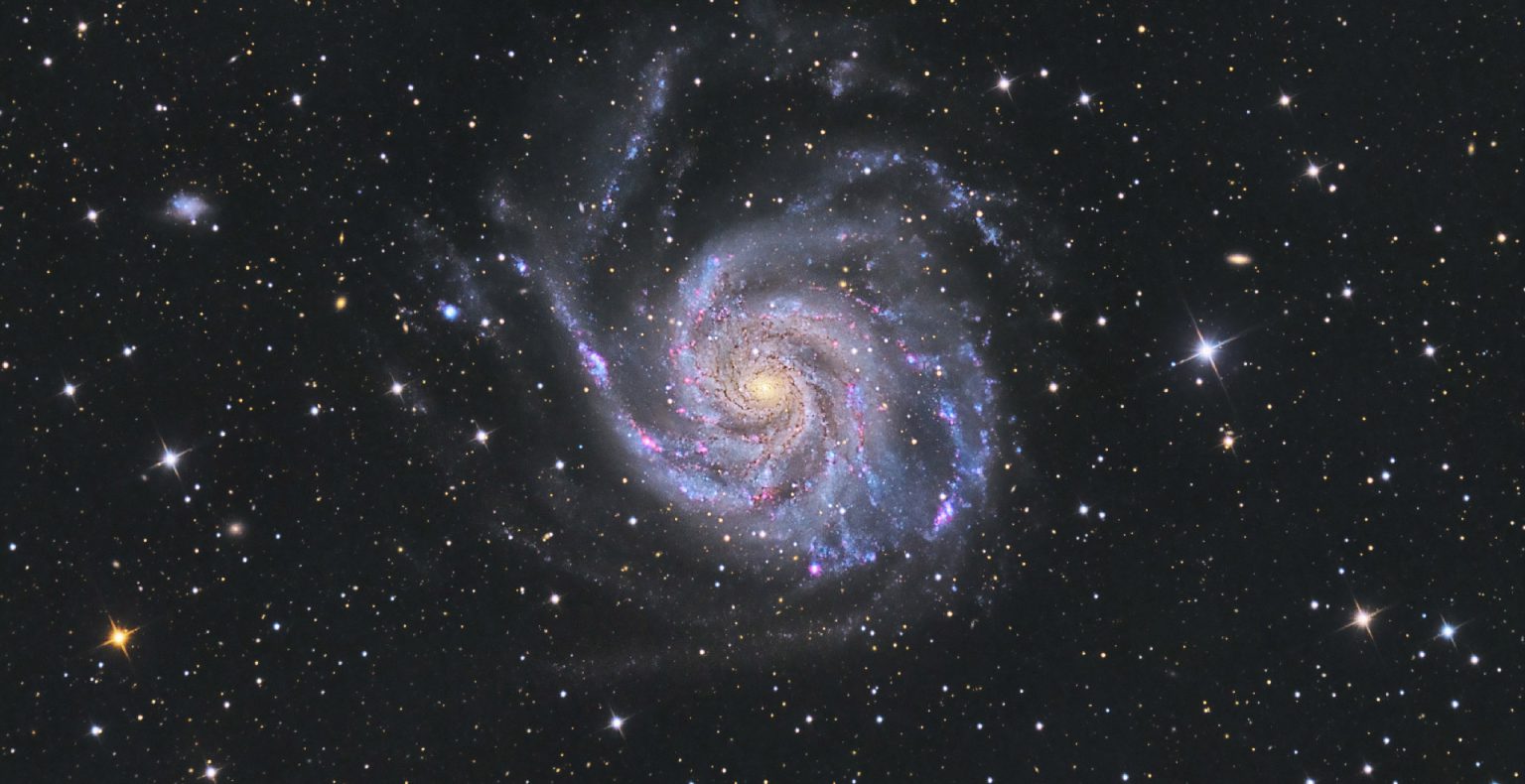 Galaxia Pinwheel M101 en la Osa Mayor
